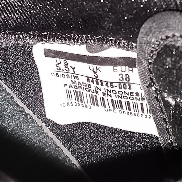 Excellent like new condition air force ones womens size 7.5 - Picture 6 of 6